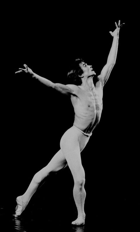 Rudolf Nureyev Famous Dancers, Dance Aesthetic, Margot Fonteyn, Mikhail Baryshnikov, Rudolf Nureyev, Ballet Boys, George Balanchine, Male Ballet Dancers, Ballet Poses