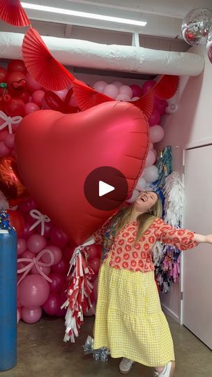 51K views · 7.4K reactions | inflate the viral jumbo heart balloon with me (DM to order)!! 💗

#balloon #balloons #balloonart #valentines #inspo | PRESLEY PAIGE™️ | MGMT · Time to Pretend (Super Clean Version) Balloon Words, Heart Balloons, Mgmt, Balloon Art, Super Clean, Balloons, Valentines, Valentine's Day