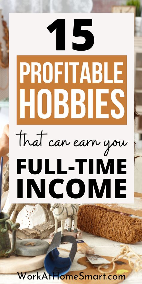 hobbies that make money Money Making Projects, Profitable Crafts, Easy Hobbies, Hobbies For Adults, Cheap Hobbies, Hobbies For Women, Hobbies For Men, Hobbies To Try, Hobbies That Make Money