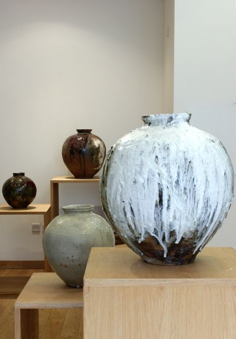 Akiko Hirai, Moon Jar, Ceramic Artwork, Pottery Sculpture, Solo Exhibition, China Art, Japanese Pottery, Keramik Vase, Japanese Ceramics