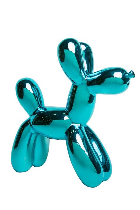 Balloon Dog Sculpture, Istoria Artei, Blue Balloon, Jeff Koons, Dog Sculpture, Balloon Dog, Blue Balloons, Balloon Animals, Color Pencil Art