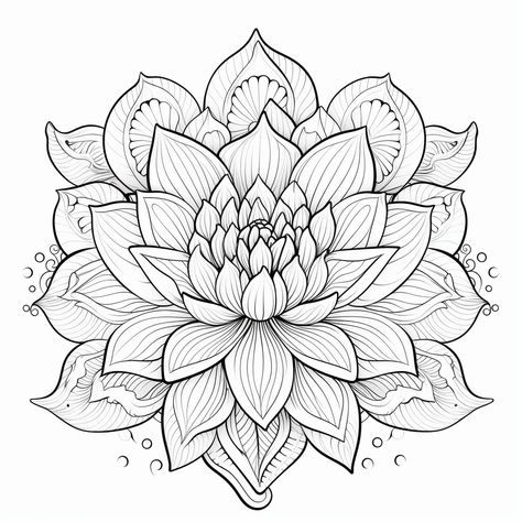 Mindfulness coloring page. Lotus Lotus Coloring Page, Lotus Flower Coloring Pages, Mindfulness Coloring, Free Adult Coloring Printables, Coloring Mandalas, Coloring Printables, Adult Colouring Printables, Flower Coloring Pages, Mandala Coloring Pages