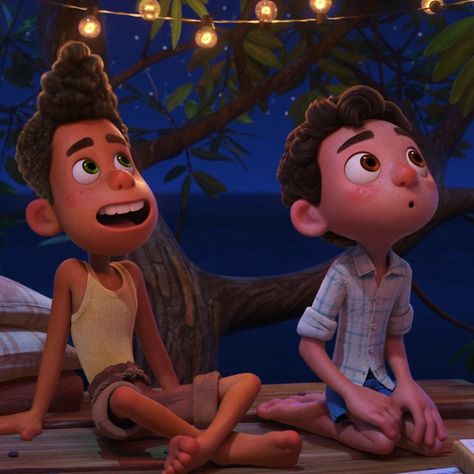 Luca & Alberto - Luca Luca Alberto, Lucas Movie, Gay Fish, Disney Pixar Movies, Icon Wallpaper, Photos For Profile Picture, Disney Animals, Pixar Movies, 2 Movie