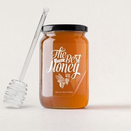 Hot Sauce Packaging, Transparent Label, Jam Label, Homemade Business, Print Labels, Honey Label, Transparent Labels, Honey Bottles, Honey Packaging