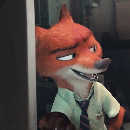 Zootopia Nick Wilde, Zootopia Nick, Icons Random, Animals Cartoon, Nick Wilde, Zootopia, The Fox, Matching Icons, Fox