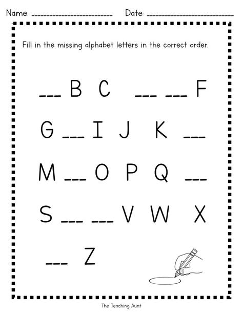 Missing Uppercase Letters Worksheets - The Teaching Aunt Letter Worksheets Kindergarten, Alphabet Letter Worksheets, Letters Worksheets, Nursery Worksheets, Letter Recognition Worksheets, Letter Flashcards, Letter Worksheets For Preschool, Missing Letters, Worksheet For Kindergarten