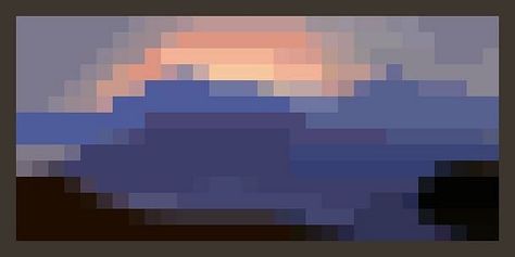 Minecraft Sunset, Minecraft Painting, Painting Minecraft, Minecraft App, Minecraft Theme, Diy Minecraft, Minecraft Wallpaper, Easy Pixel Art, Arte 8 Bits