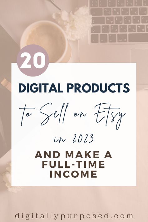 Starting An Etsy Business, Digital Products To Sell, Etsy Marketing, Products To Sell, Planner Pdf, Create Digital Product, Etsy Business, Make Money From Home, Extra Money