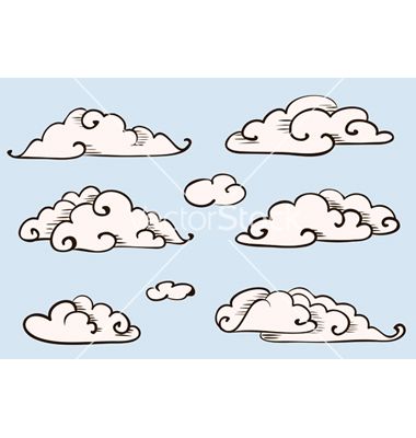 I even think these are great- you have a pretty loose and illustrative drawing style. I think a nice and loose cloud will totally match. Chinese Clouds, Stylized Drawing, Animals Reading, Cloud Tattoo, Cartoon Clouds, Drawing Conclusions, Cloud Vector, Shrinky Dink, Cloud Drawing