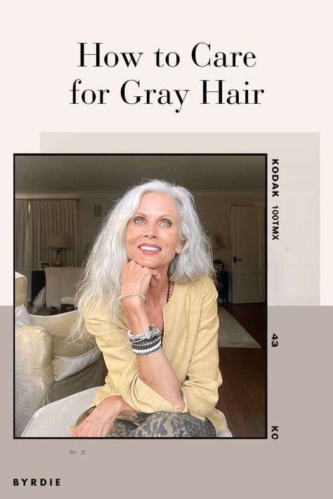 Caring For Gray Hair, How To Take Care Of Gray Hair, Healthy Gray Hair, Embracing Gray Hair, Grey Hair Texture, Hard Water Hair, Natural White Hair, Gray Makeup, Prevent Grey Hair