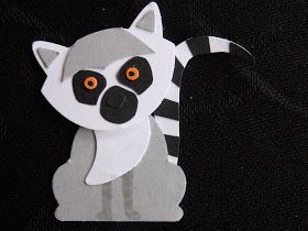 Lysette's Stampin Universe: Zoo Friends Lemur Craft, Foxy Friends Punch, Paper Punch Art, Jungle Decorations, Owl Punch, Homeschool Crafts, Craft Punches, Preschool Art Activities, The Punch