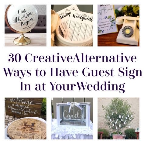 Hello, DIYers! If you’re planning a memorable and creative wedding, you might consider an alternative to the traditional guest book! You might choose to make the guest sign in a game, turn it into something beautiful for your new home, or collect statements and advice from your guests. Give these a try! Happy crafting! Wedding […] The post 30 Creative Alternative Ways to Have Guest Sign In at Your Wedding appeared first on DIY Projects by Big DIY Ideas. Creative Guest Book, Diy Card Box, Diy Wedding Guest Book, Diy Guest Book, Diy Wedding On A Budget, Frugal Wedding, Audio Guest Book, Last Minute Wedding, Wedding Notes