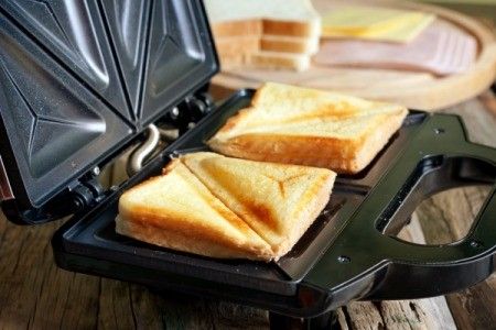 Recipes for a Sandwich Maker | ThriftyFun Toaster Recipes, Breakfast Sandwich Maker Recipes, Sandwich Maker Recipes, Best Breakfast Sandwich, Grill Sandwich, Pie Iron, Breakfast Sandwich Maker, Waffle Maker Recipes, Grill Sandwich Maker