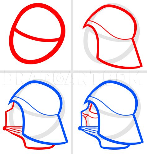 How To Draw Darth Vader Easy, Step by Step, Drawing Guide, by Dawn | dragoart.com Vader Drawing, Draw Star Wars, Darth Vader Drawing, Draw Star, Star Wars Art Drawings, Drawing Easy Step By Step, Art For Kids Hub, Star Wars Painting, Star Wars Crafts