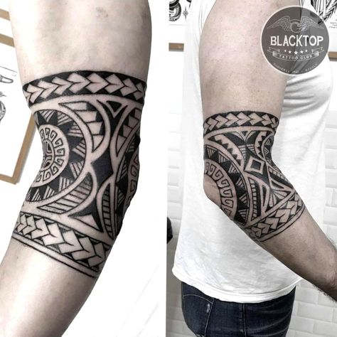 Maori Elbow Tattoo, Maori Men, Tattoo Elbow, Word Tattoo Designs, Jack Skellington Tattoo, Armband Tattoos, Maori Tattoos, Word Tattoo, Marquesan Tattoos