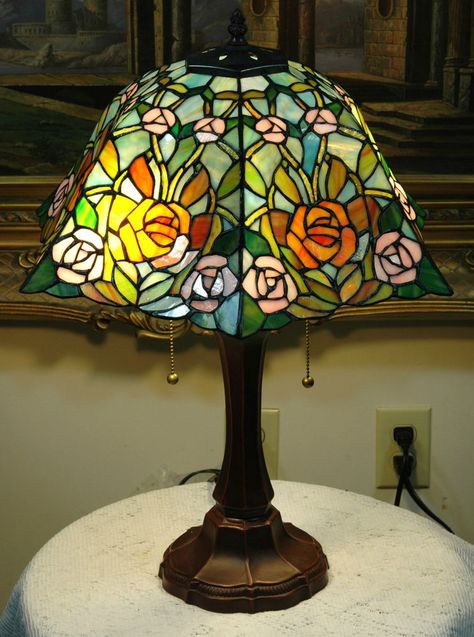 Glass Lamps Bedroom, Tiffany Lamp Shade, Stained Glass Table, Stained Glass Lamp Shades, Stained Glass Lamp, Handcrafted Lamp, Tiffany Style Lamp, Stained Glass Decor, Stained Glass Lamps