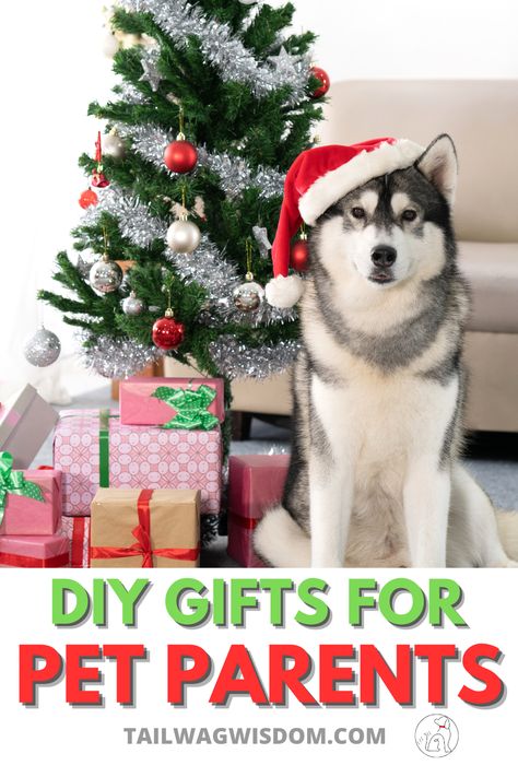 10+ Heartwarming Holiday Homemade Gifts for Pet Parents 11 Diy Gifts For Pet Lovers, Holiday Homemade Gifts, Homemade Holiday Gifts, Easy Homemade Gifts, Dyi Gifts, Dog Presents, Dog Projects, Nice List, Dog Parents