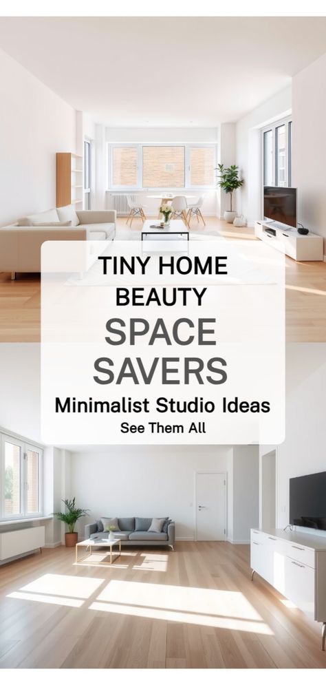 Inspiring Minimalist Studio Apartment Ideas Small Apartment Styling, Extreme Minimalist Apartment, Studio Decoration Ideas, Luxury Studio Apartments, Bed With Drawers Underneath, Minimalist Studio Apartment, Loft Designs, Minimalist Studio, Small Studio Apartment