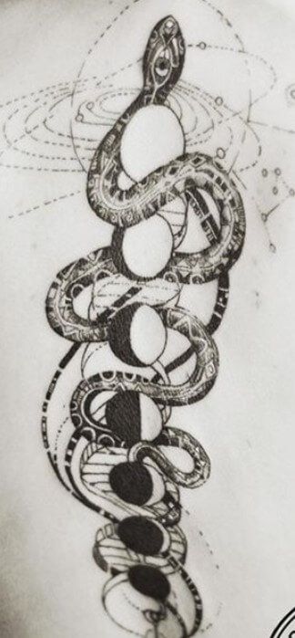 10+ Snake Spine Tattoo Designs | PetPress Snake Spine Tattoo, Spine Tattoo Designs, Kundalini Tattoo, Back Tattoo Women Spine, Back Tattoos Spine, Serpent Tattoo, Throat Tattoo, Snake Tattoo Design, Spine Tattoos For Women