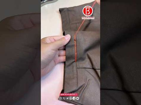 Shorten Pants, Raksha Bandhan, Shortening, Sewing Hacks, The Creator, Sewing, Pants, Trousers