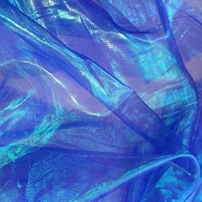 Lunar Pearlized Iridescent Organza Aqua, by the yard Live Action Cinderella, Iridescent Organza, Ceiling Draping, Event Decoration, Bridal Fabric, Blue Sheers, Organza Fabric, Love Blue, Fashion Costume