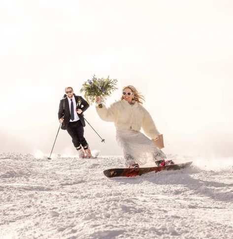 Snowboard Wedding, Ski Wedding, Snowy Wedding, Winter Wedding Photos, Austrian Alps, Wedding Boots, Winter Wedding Inspiration, Elopement Ideas, Wedding Boutique