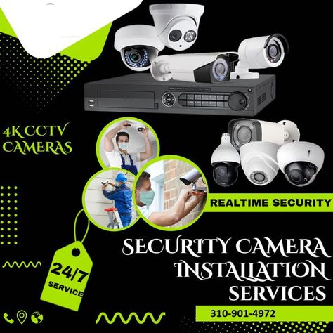 Security solutions are a powerful tool against the sophisticated burglars of today. Digital Surveillance provide best and affordable 4K ultra hd security cameras in gardena with complete installation setup service to protect your home and office from theft and crime. IP Cameras Installation Los Angeles #lasecurity #ipsecuritycameras #dvr #securitycameraforbusiness #homesecuritycamera #securitycamera #cameras #securitycameramountingatl Cctv Installation, Best Security Cameras, Cctv Camera Installation, Camera Installation, Security Camera Installation, Ip Security Camera, Cctv Surveillance, Cctv Security Cameras, Security Cameras