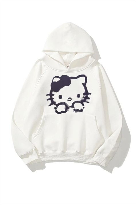 Hello Kitty Hoodie, Hello Kitty, Kitty, Sweatshirts Hoodie, Collage, Sweatshirts, Pins, Quick Saves, Clothes