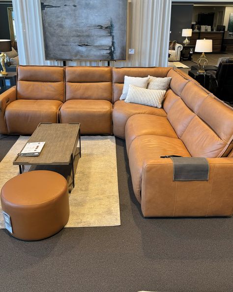 (Literally) step into your comfort zone. Our stores have all the latest trends in chic reclining—for less. Drop in and chill out.  Check out our bestsellers: - Napa Dual-Power Reclining Sectional, made with 100% Italian leather - Bellini Dual-Power Reclining Sectional - Tacoma Manual Reclining Sofa - Soho Dual-Power Reclining Sectional  Shop at the link in bio. Leather Reclining Sofa Living Rooms, Reclining Sofa Living Room, Leather Reclining Sectional, Sectional Couches, American Signature Furniture, Value City Furniture, Sofa Living, City Furniture, Humble Abode