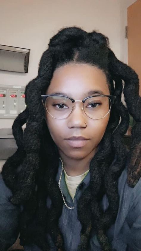 Women With Wicks Locs, Big Locs Black Women, Wick Locs On Women, Wick Locs Men, Large Locs Black Women, Semi Freeform Locs Women, Wicks Hairstyle, Wick Locs, Wicks Hair