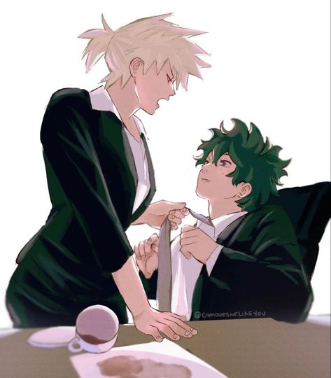 Bkdk Fanart, Bkdk Canon, Overwatch Funny, Villain Deku, Class 1 A, Hero Academia Characters, My Hero Academia Manga, Izuku Midoriya, Cutie Patootie