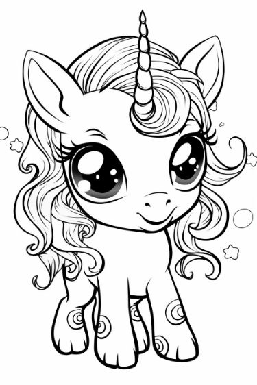 Dibujo bonito para colorear por niños de un Unicornio de estilo Kawaii. #unicornio #colorear #niños #coloringpage Unicorn Artwork, Unicorn Drawing, Diy Unicorn, Unicorn Coloring, Kawaii Unicorn, Unicorn Illustration, Unicorn Colors, Unicorn Coloring Pages, Unicorn Art