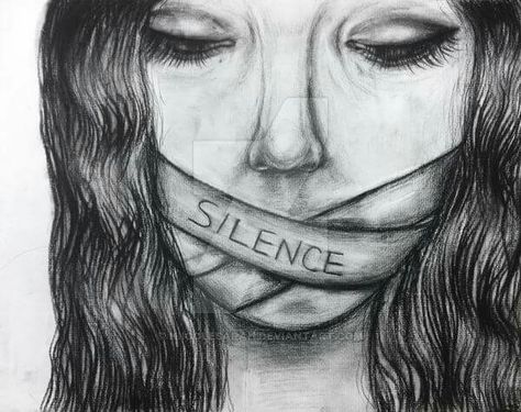 Silence. Look Wallpaper, Meaningful Drawings, Deep Art, Dark Art Drawings, Teen Fiction, A Pencil, Drawing Tutorials, Cool Art Drawings, A Drawing