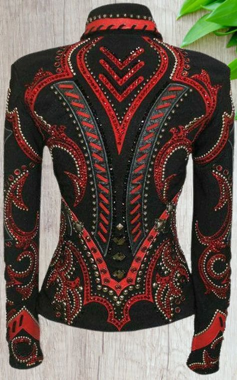 Showmanship Outfit, Edgy Western, Showmanship Jacket, Western Show Clothes, Western Show Shirts, Horse Show Clothes, Show Jackets, Rodeo Queen, Western Pleasure