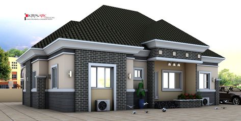 Mediteran House, 5 Bedroom Bungalow, Building Pictures, Bungalow House Floor Plans, Modern Bungalow House Plans, Modern Bungalow House Design, Bedroom Bungalow, Two Story House Design, Bungalow Style House