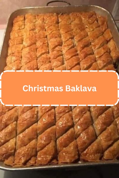 Christmas Baklava Christmas Baklava, Baklava Recipes, Easy Baklava, Baklava Recipe Easy, Cream Cheese Chicken Enchiladas, Baked Cabbage, Italian Christmas Cookies, Baklava Recipe, Weeknight Recipes