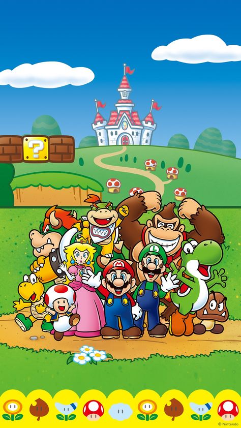 Super Mario Bros Party, Mario And Princess Peach, Super Mario And Luigi, Mario Bros Party, Nintendo Characters, Super Mario Art, Super Mario World, Nintendo Art, Super Mario Brothers