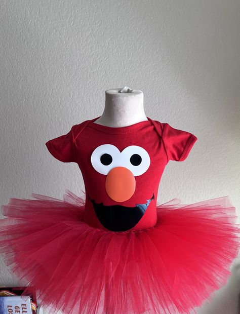 Cute Christmas Dress, Tutu Design, Dress School, Red Monster, Red Tutu, Theatre Shows, World Book Day, Elmo Birthday, Tutu Dresses