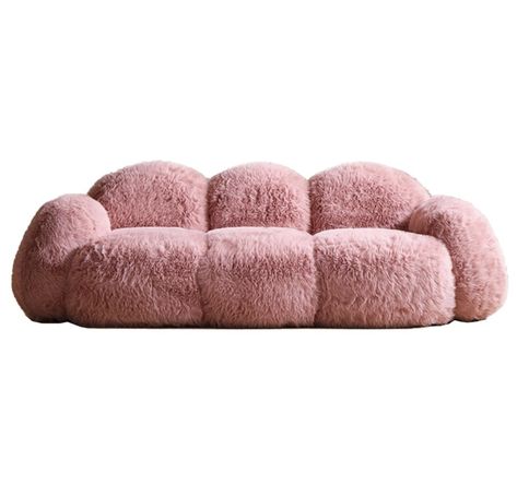 Sofa Comfy, Loft Style Apartment, Beautiful Modern Homes, Sofa Bed Frame, Pink Couch, Pink Sofa, Teddy Fleece, Comfy Couch, Pink Teddy