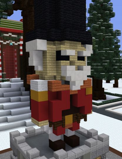 Christmas Market Minecraft, Minecraft Santas Village, Minecraft Xmas Builds, Christmas Decor Minecraft, Christmas Town Minecraft, Minecraft North Pole, Gingerbread House Minecraft, Minecraft Winter Wonderland, Christmas Builds Minecraft