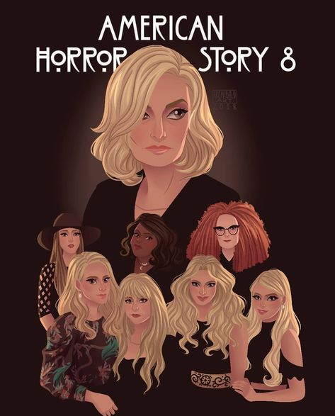 American Horror Story Art, Ahs Apocalypse, American Horror Story Series, Gods And Monsters, American Horror Story 3, Apocalypse Character, Ahs Coven, American Horror Story Seasons, American Horror Story Coven