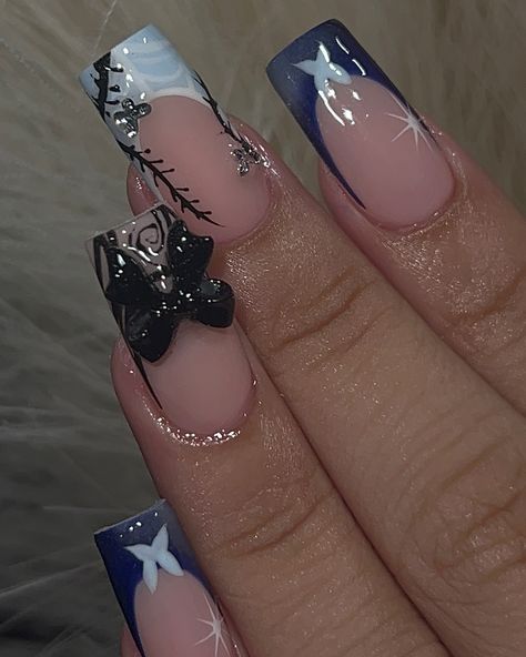 Corpse bride nails 🕷️ follow @nmgbeauty for more 🤍 . . #beauty #notd #nailsoftheday #nailsofig #nailart #nailideas #nailsofinstagram #nailsaddict #nailpro #instanails #nailinspo #russianmanicire #russianmanicureboston #nailedit #naildesigns #notd #nmgbeauty #blingnails #instanails #bostonnails Emily Corpse Bride Nails, Corpse Bride Quinceanera, Corpse Bride Nails, Emily Corpse Bride, Bride Nails, Corpse Bride, Nail Pro, Bling Nails, Nail Inspo