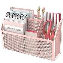 Pink Desk Accessories, Middle School Lockers, Magnetic Pen Holder, Magnetic Shelf, Small Lockers, Classroom Must Haves, Magnetic Organizer, Locker Ideas, Locker Organization