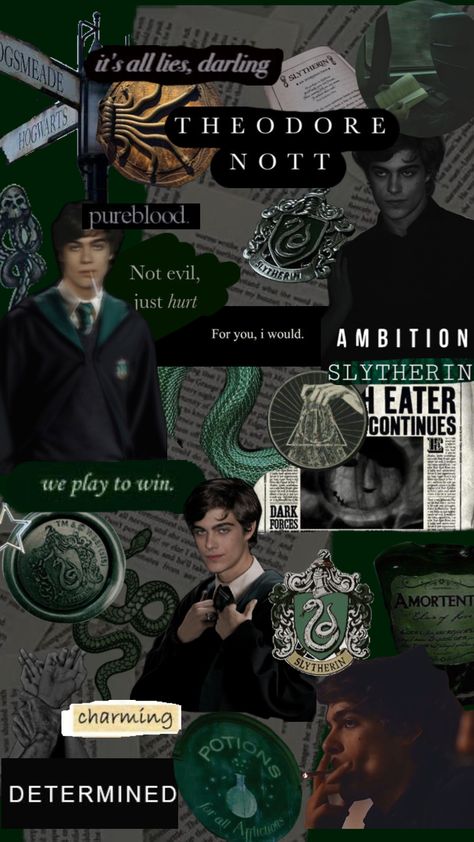 Harry Potter Riddles, Riddle Pictures, Slytherin Wallpaper, Theodore Nott, Vintage Scrapbook Paper, Slytherin Pride, Best Riddle, Slytherin Harry Potter, Slytherin House