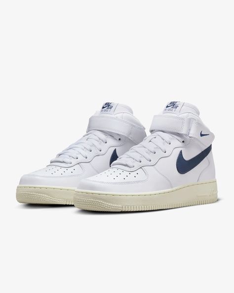 Nike Air Force 1 '07 Mid Women's Shoe. Nike AU Nike Air Force 1 07, Shoe Nike, Ear Protection, Nike Air Force 1, Air Force 1, Nike Air Force, Air Force, Nike Air, Force