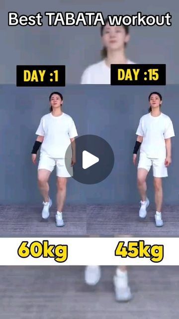 Wait Loss Exercise, Tabata Workouts At Home, Tabata Workout, Anaerobic Exercise, Walking Workout, Lower Belly Workout, Yoga Stretching, Daily Yoga Workout, Best Exercise