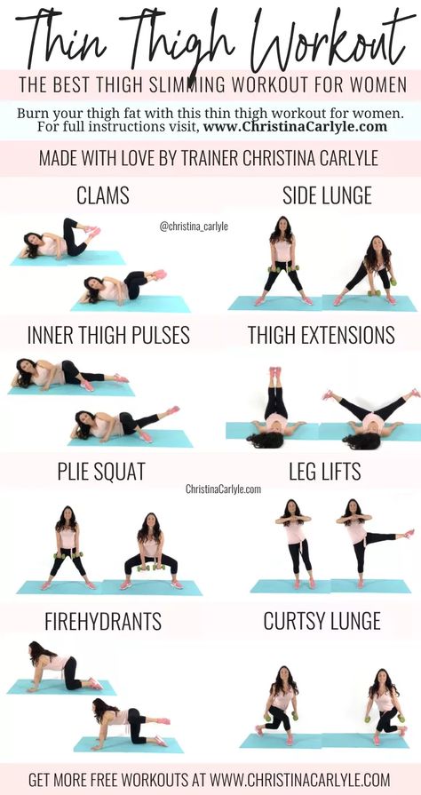 Thigh Exercises For Women, Burn Thigh Fat, Reduce Thigh Fat, Exercise To Reduce Thighs, Thigh Workout, Sup Yoga, Thigh Fat, Thigh Exercises, At Home Workout Plan