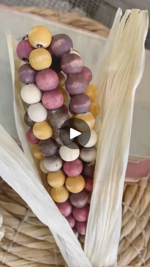 297K views · 5.8K reactions | 🌽 Craft the CUTEST Wood Bead Harvest Corn | 🌽Craft these OH SO CUTE Wood Bead Harvest Corns! You can paint, stain or leave them natural! So many possibilities! Hope you’re inspired to try! | By Hammons NestFacebook Hammons Nest, Corn Craft, Relief Society Crafts, Corn Decor, Harvest Corn, Crafts Fall, Fall Pumpkin Crafts, Indian Corn, Corn Husk