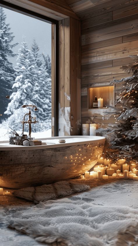 35+ Winter Bathroom Decoration Ideas