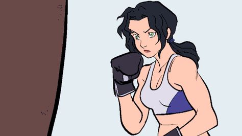 Anime Pointing, Korra Asami, Boxing Ring, Animation Storyboard, Animation Sketches, Avatar The Last Airbender Art, Combat Sport, Animation Tutorial, Animation Reference